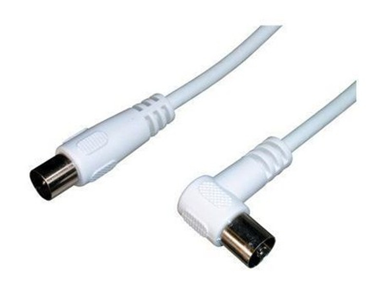 Nilox NX090701101 2m IEC 169-2 IEC 169-2 White coaxial cable