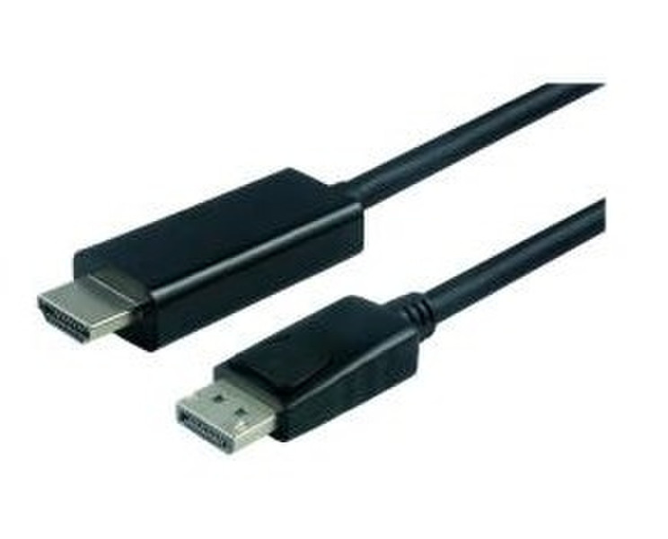 Nilox NX090208106 2m DisplayPort HDMI video cable adapter