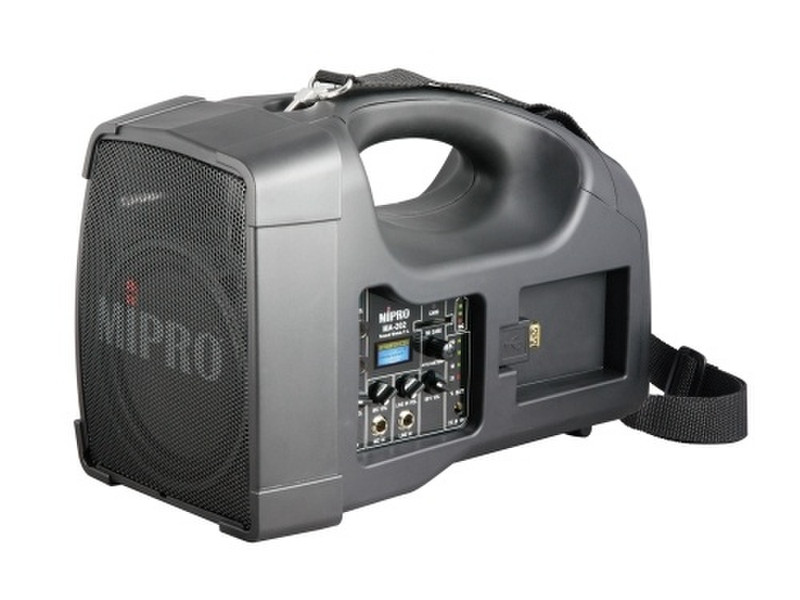 MIPRO MA-202 Handheld Public Address (PA) system 56W Black Public Address (PA) system
