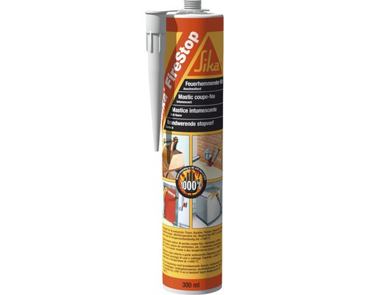 Novus Sikasil Firestop 310мл В помещении и на открытом воздухе Черный Silicone sealant