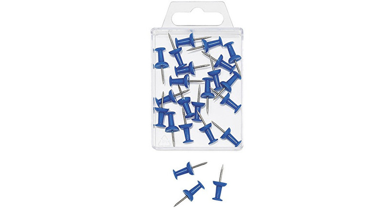 Wedo 54 103 Blue 20pc(s) stationery pin/tack