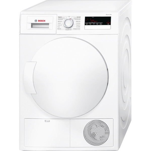 Bosch Serie 4 WTN83200 Отдельностоящий Фронтальная загрузка 7кг B Белый сушилка для белья