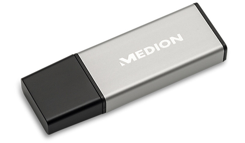 Medion 50048729A1 32ГБ USB 3.0 (3.1 Gen 1) Type-A Черный, Cеребряный USB флеш накопитель