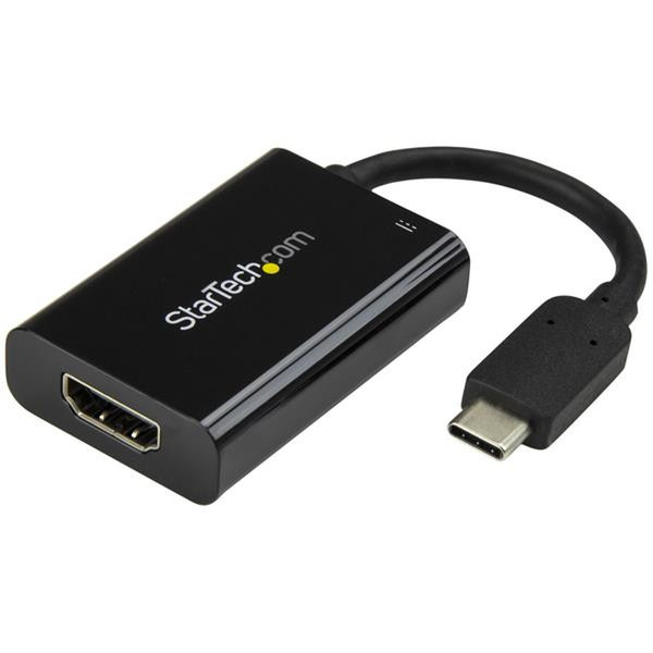StarTech.com USB-C auf HDMI Adapter mit USB Stromversorgung - 4K 60Hz