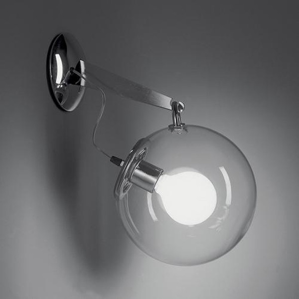 Artemide Miconos Indoor E27 20W Transparent wall lighting