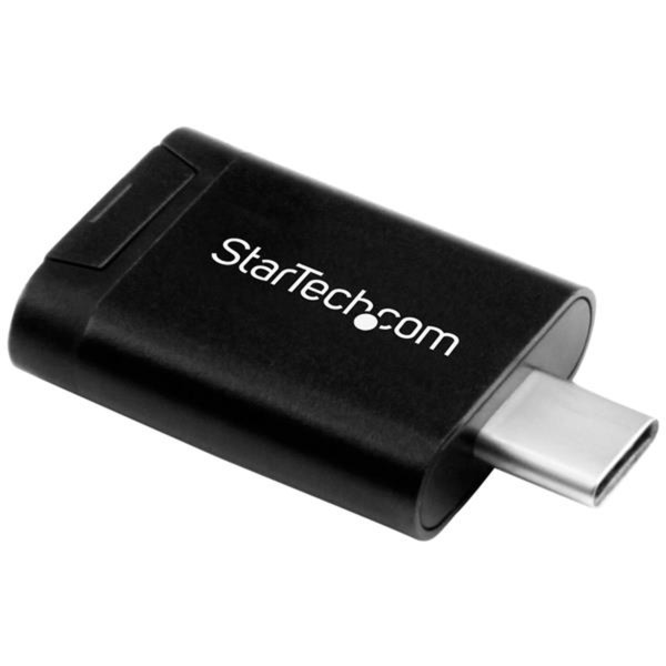 StarTech.com MSDREADU3C USB 3.0 (3.1 Gen 1) Type-C Черный устройство для чтения карт флэш-памяти