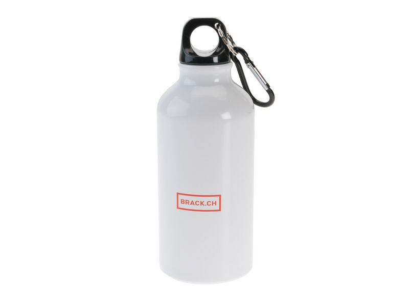 BRACK.CH 017/10000208 350ml Aluminium Red,White drinking bottle