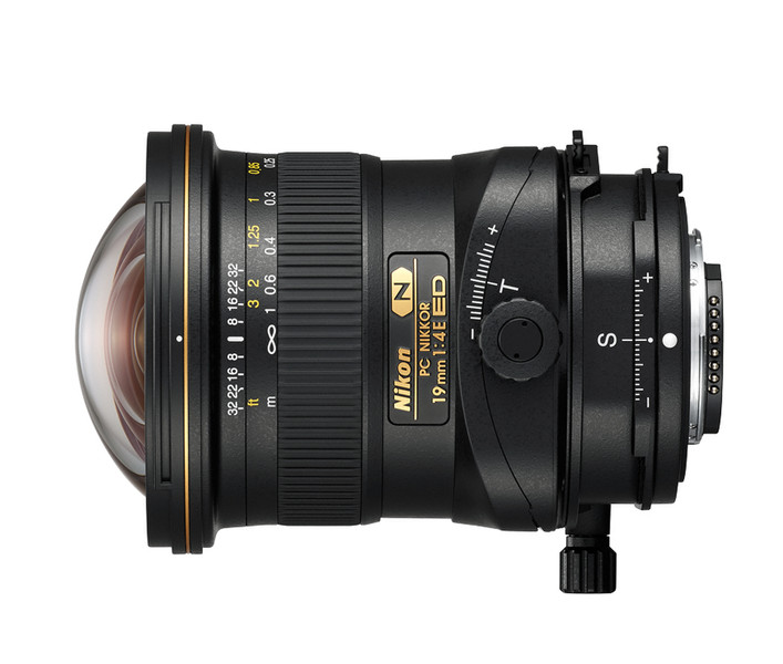 Nikon NIKKOR 19mm f/4E ED SLR Ultra-wide lens Черный