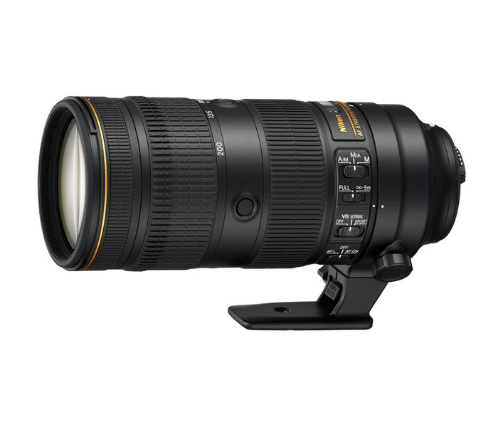 Nikon NIKKOR 70-200mm f/2.8E FL ED VR SLR Telephoto zoom lens Черный