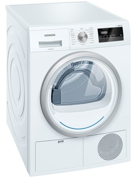 Siemens WT45H207IT Отдельностоящий Фронтальная загрузка 7кг A++ Белый сушилка для белья