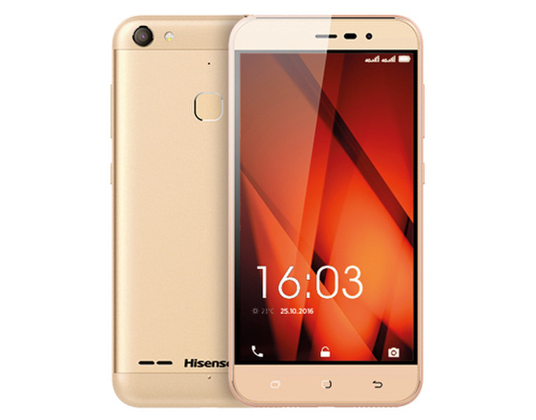 Hisense F31 Dual SIM 4G 16GB Gold smartphone