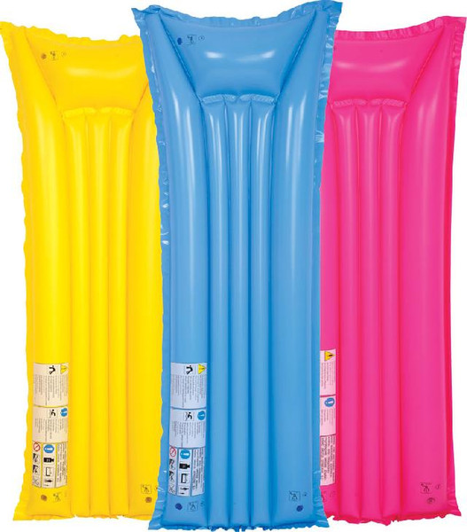 JILONG JL027103NPF Blue,Pink,Yellow Vinyl Floating mattress pool & beach float