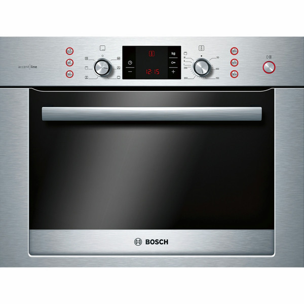 Bosch Serie 8 HBC84KE53 Electric oven 42л Черный, Нержавеющая сталь