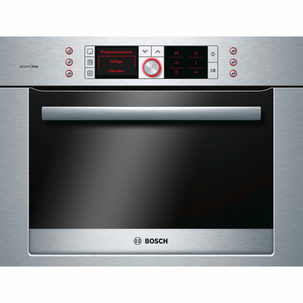 Bosch Serie 8 HBC86KE53N Electric oven 42l Schwarz, Edelstahl Backofen