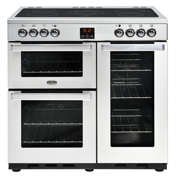 Belling Cookcentre 90E Freestanding Ceramic hob A Stainless steel