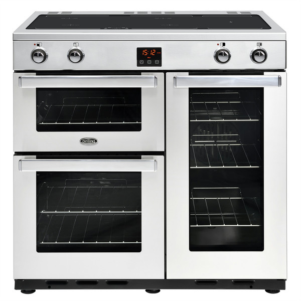 Belling Cookcentre 90Ei Range cooker Induction hob Stainless steel