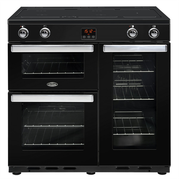 Belling Cookcentre 90Ei Range cooker Induction hob Черный