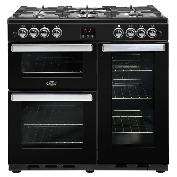 Belling Cookcentre 90G Freistehend Gas hob A Schwarz