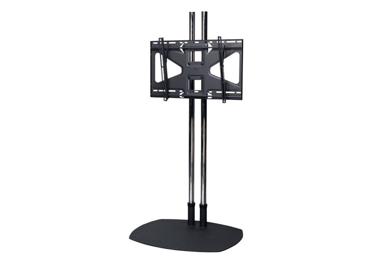 Premier Mounts TS84-MS2 Portable Black,Chrome flat panel floorstand
