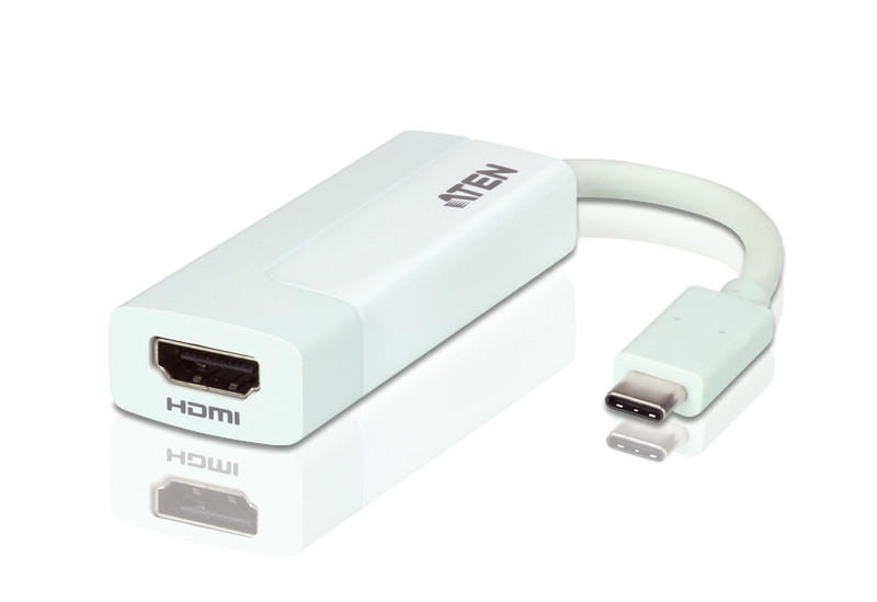 Aten UC3008 USB-C HDMI Белый кабельный разъем/переходник