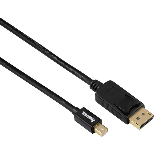 Hama 00054563 1.8м DisplayPort Mini DisplayPort Черный адаптер для видео кабеля