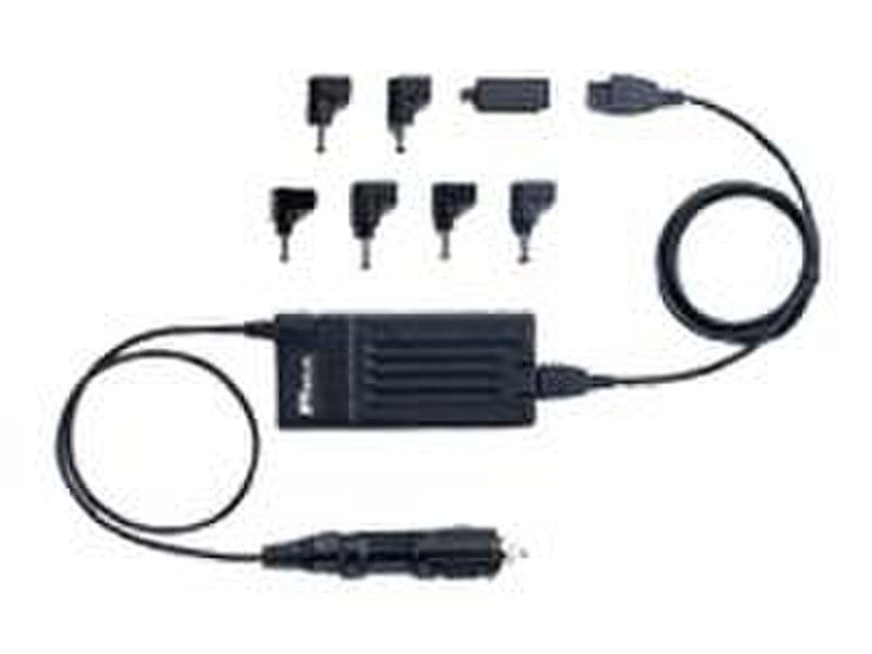 Targus Universal Auto/Air Adapter - Acer, Compaq, IBM & Toshiba Black power adapter/inverter