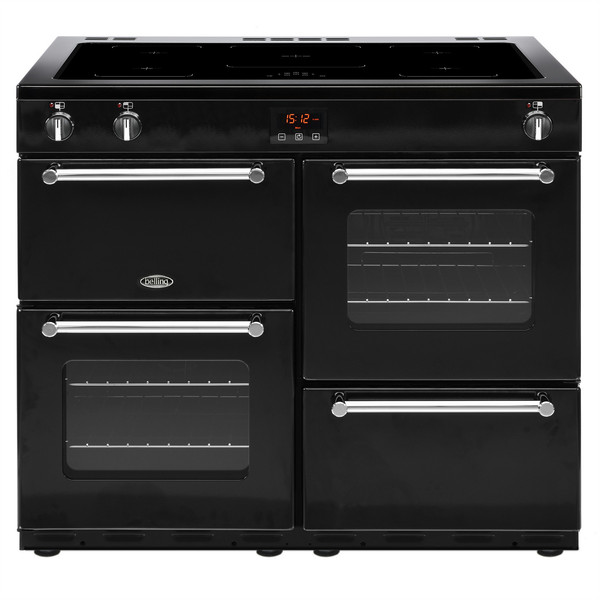 Belling Kensington 100Ei Range cooker Induction hob A Black