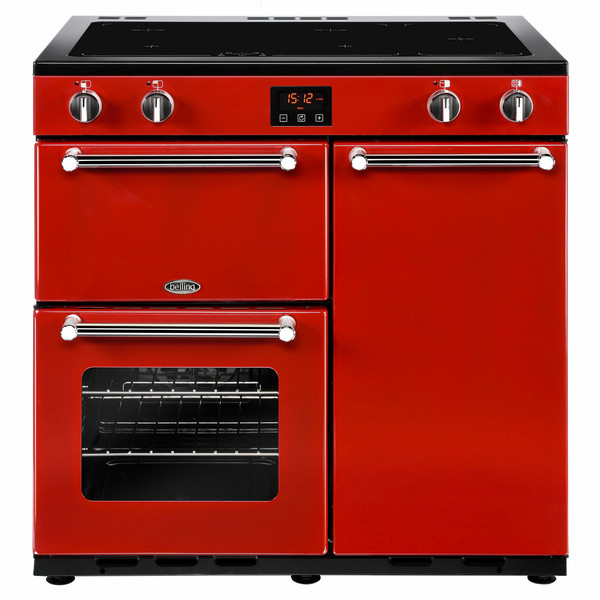 Belling Kensington 90Ei Range cooker Induction hob A Красный