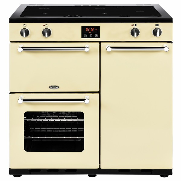 Belling Kensington 90Ei Range cooker Induction hob A Кремовый