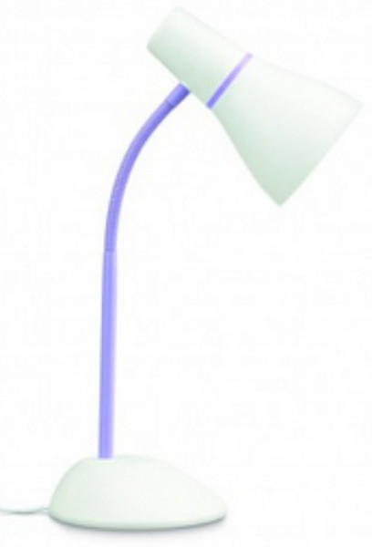 Philips 7156796PN E27 11Вт Пурпурный, Белый настольная лампа