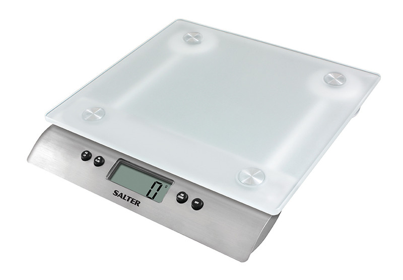 Salter 1242WHDR Настольный Прямоугольник Electronic kitchen scale Белый кухонные весы