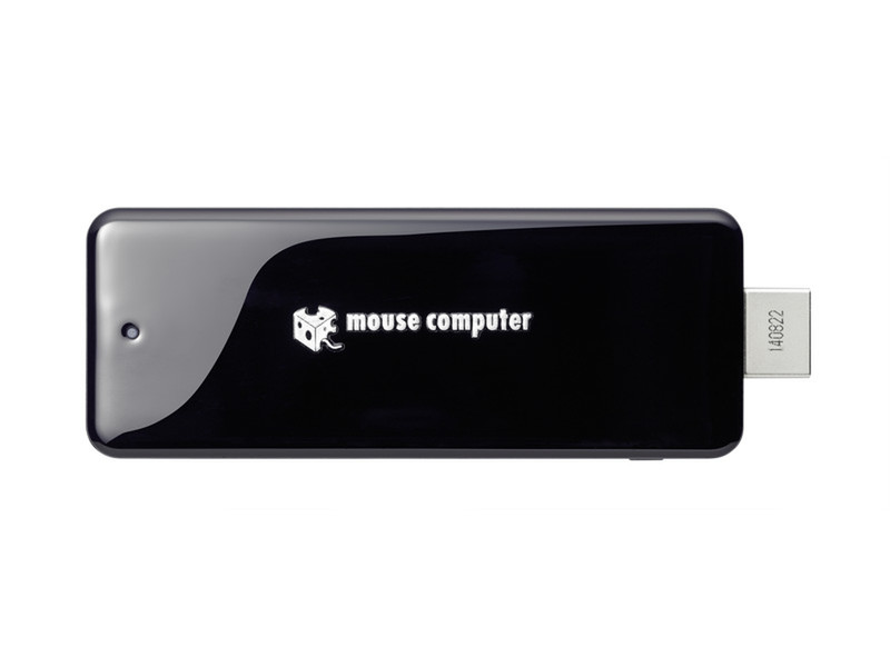 Mouse Computer 1503MS-NH1-EMBD Z3735F 1.33ГГц Windows 8.1 HDMI Черный ПК-стик