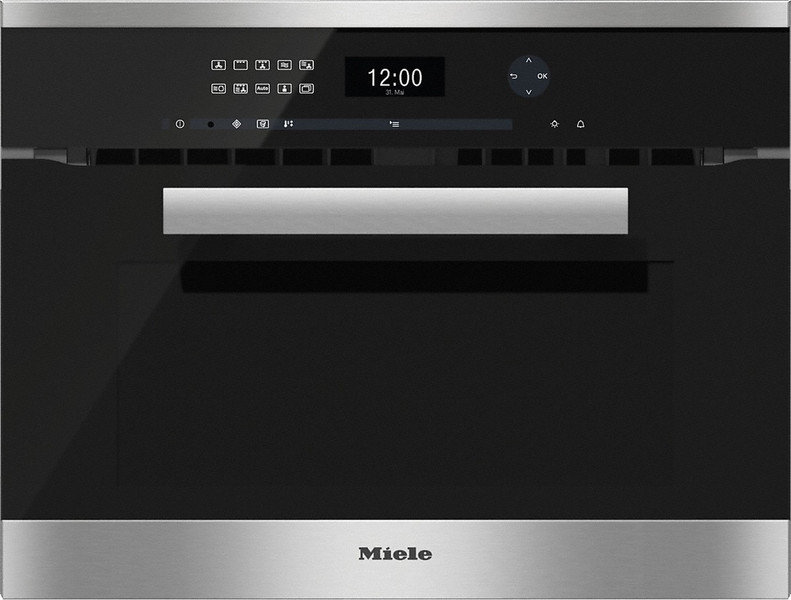 Miele H 6401 BM Electric 43L 1000W Black,Stainless steel