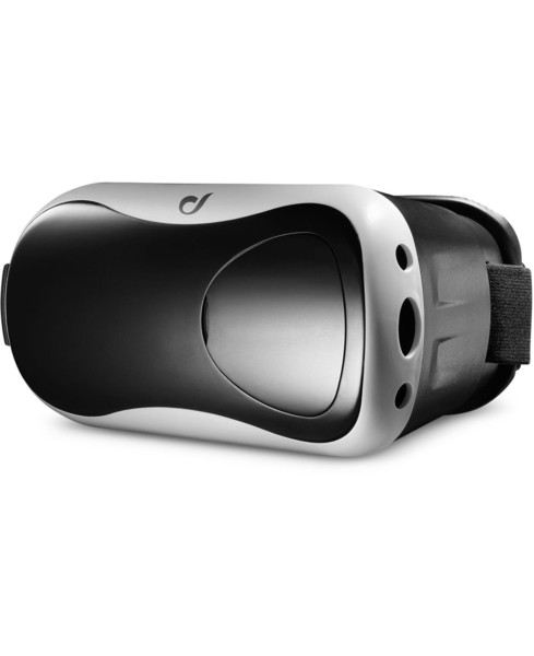 Cellularline 3DVISORK Шлем виртуальной реальности на основе смартфона Черный, Белый носимый дисплей