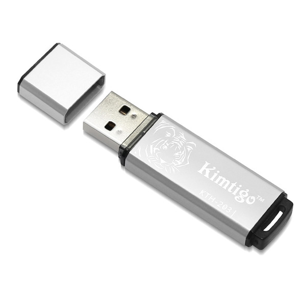 Kimtigo Himalayas KTH-203 16GB 16ГБ USB 2.0 Type-A Cеребряный USB флеш накопитель