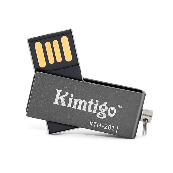 Kimtigo Himalayas KTH-201 4GB 4ГБ USB 2.0 Type-A Черный USB флеш накопитель