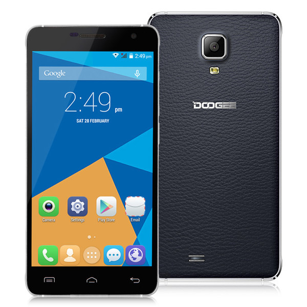 Doogee Mobile DG750 Две SIM-карты 8ГБ Черный смартфон