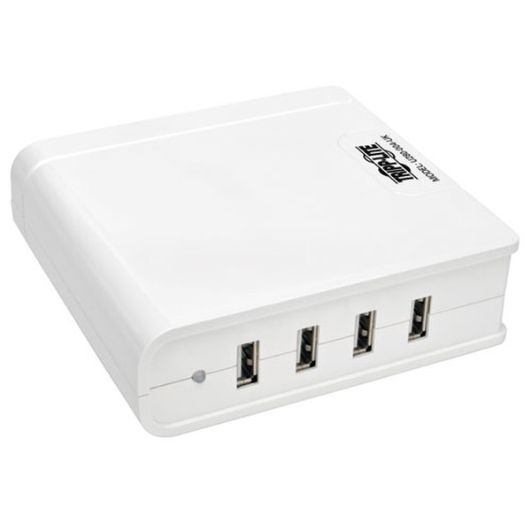 Tripp Lite U280-004-UK Для помещений Белый зарядное для мобильных устройств