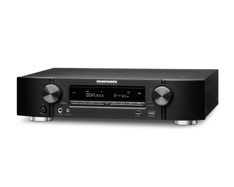 Marantz NR1607 50Вт 7.2канала Surround 3D Черный AV ресивер