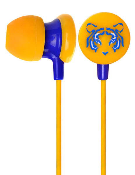 Gowin AUDIFONOS TIGRES Intraaural In-ear Yellow headphone