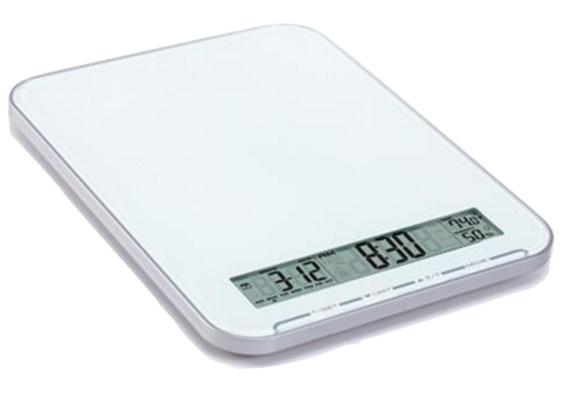 Ogo living 7915017 Настольный Electronic kitchen scale Белый кухонные весы