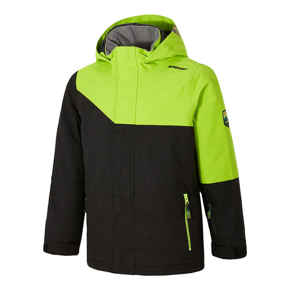 Franz Ziener 167901 Skiing Winter sports jacket Male Black,Green winter sports jacket/vest