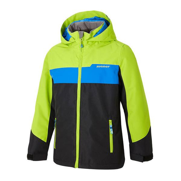 Franz Ziener 167903 Skiing Winter sports jacket Male Black,Green winter sports jacket/vest