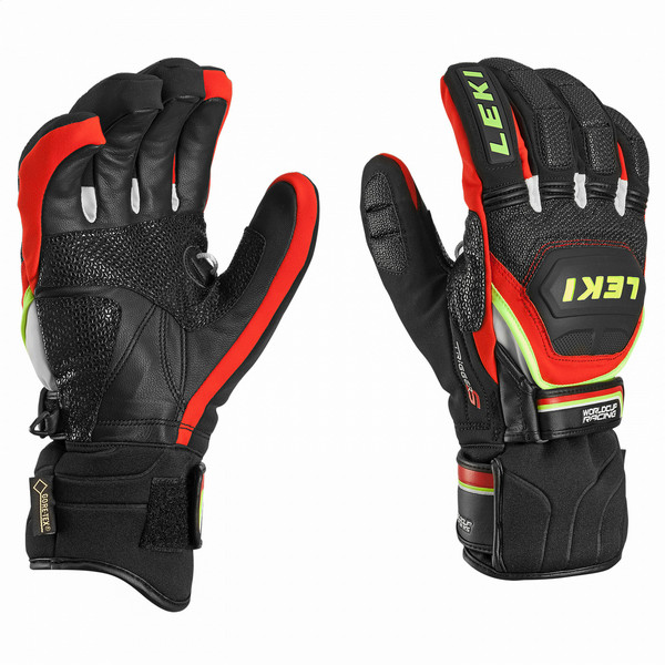 LEKI 63480123 Male S Black,Red,Yellow winter sport glove