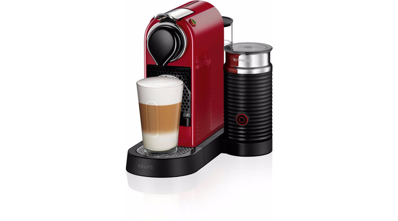 Krups Citiz & Milk Freestanding Espresso machine 1L Red