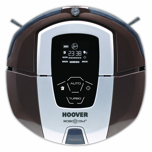 Hoover RBC 070/1 Шоколадный, Металлический робот-пылесос