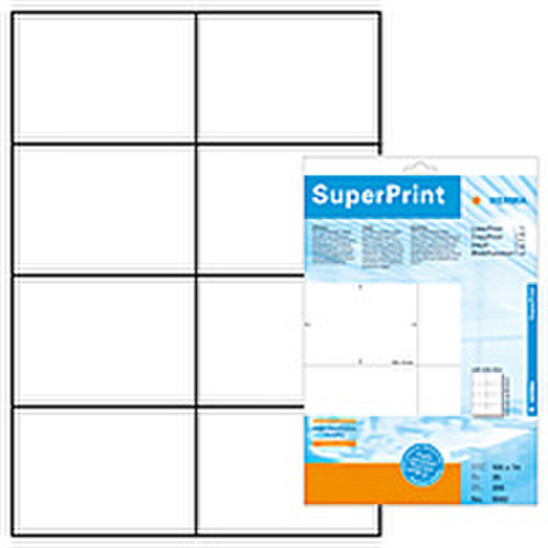 HERMA ETIKET SUPERPRINT 5062 200pc(s) self-adhesive label