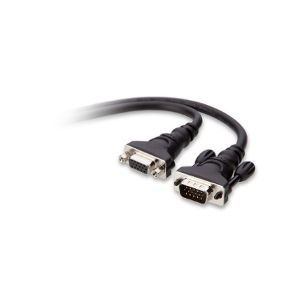 Belkin F2N025BT1.8M 1.8m VGA (D-Sub) VGA (D-Sub) Black VGA cable