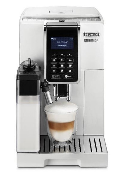 DeLonghi ECAM 353.75.W Отдельностоящий Автоматическая Combi coffee maker 1.8л 14чашек Белый кофеварка