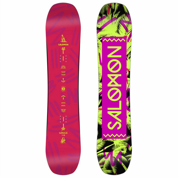 Salomon L39206800 110см Унисекс Плоский Разноцветный snowboard